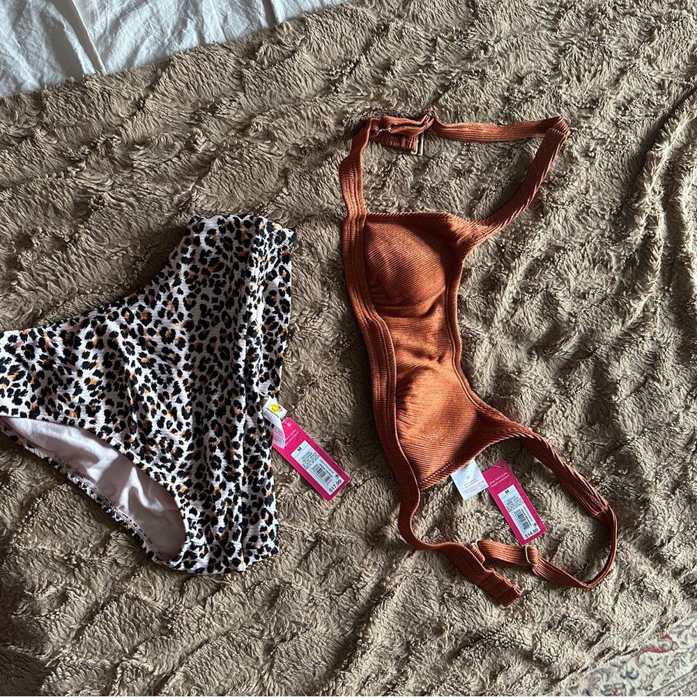 Women's Copper Bikini Top
